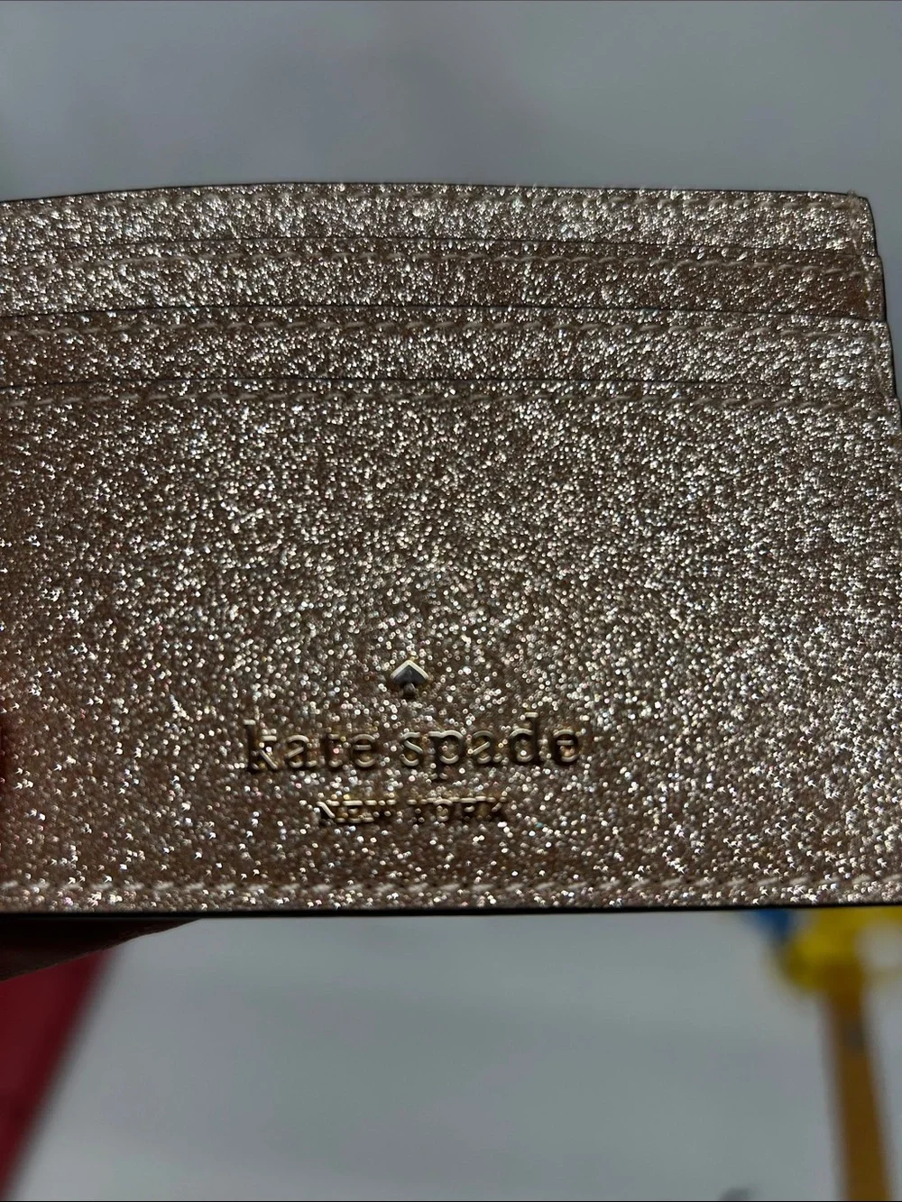 kate spade compact glitter
